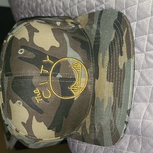 Nba warriors the city snapback
